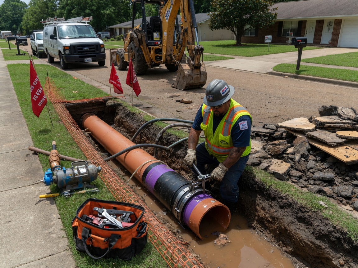 Sewer Line Repair in Horn Lake MS